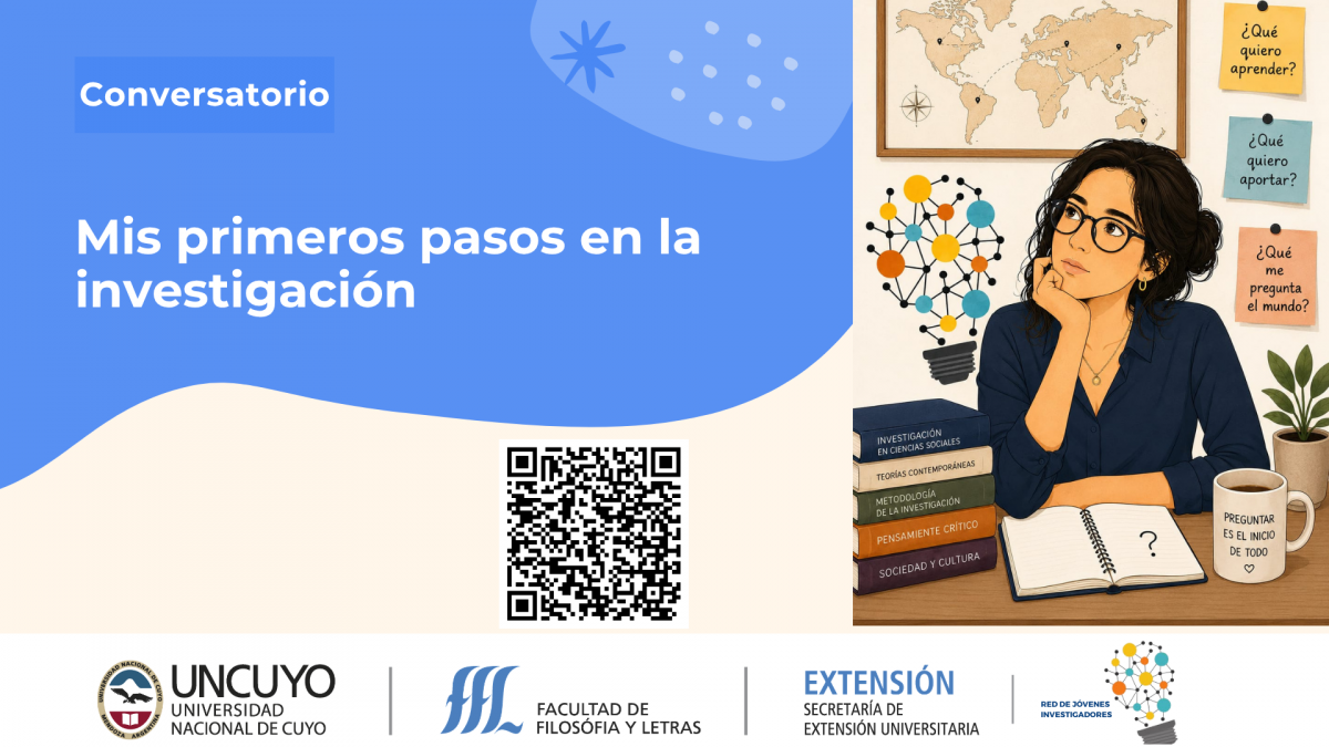 imagen Conversatorio "Mis primeros pasos en la investigación"
