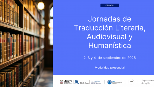 imagen Presentan las "Jornadas de Traducción Literaria, Audiovisual y Humanística"