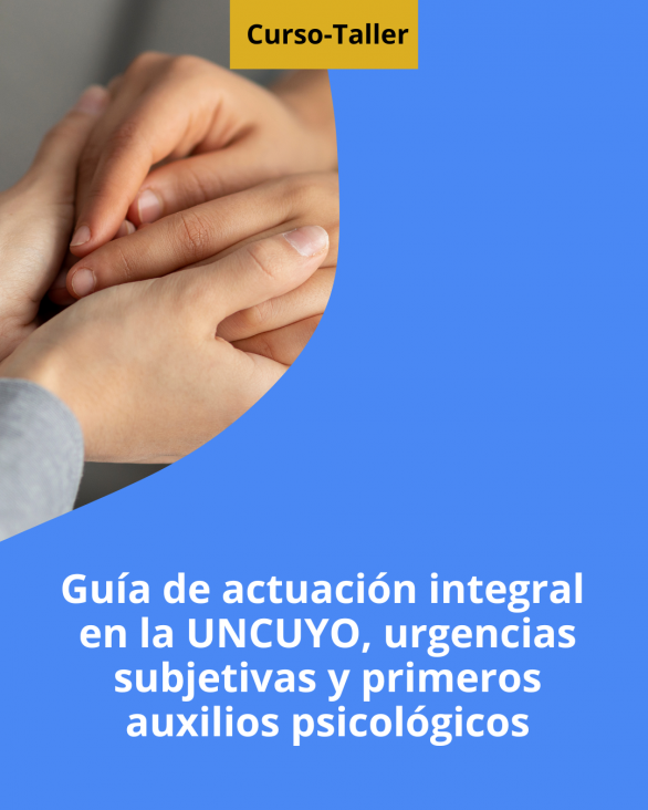imagen Ofrecen Taller sobre urgencias subjetivas y primeros auxilios psicológicos para docentes y no docentes