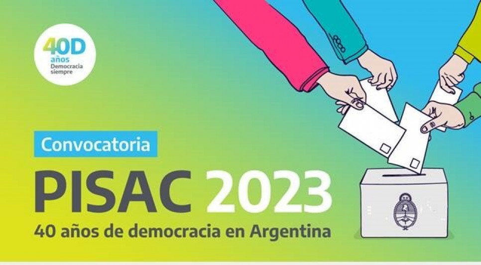 imagen PISAC 2023: 40 años de Democracia en Argentina