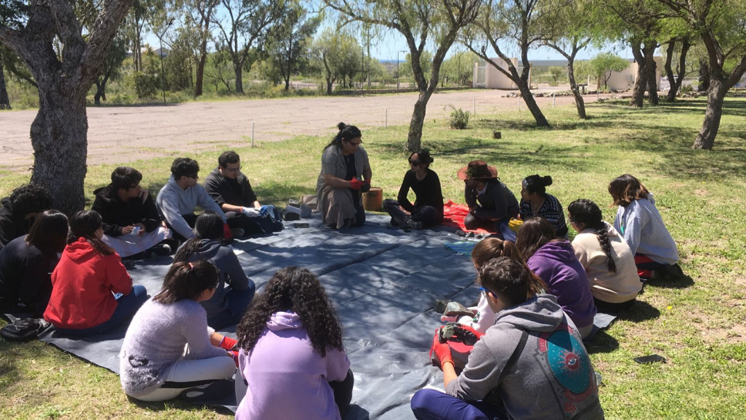 imagen Estudiantes de Arqueología realizaron la práctica de Campo en San Rafael