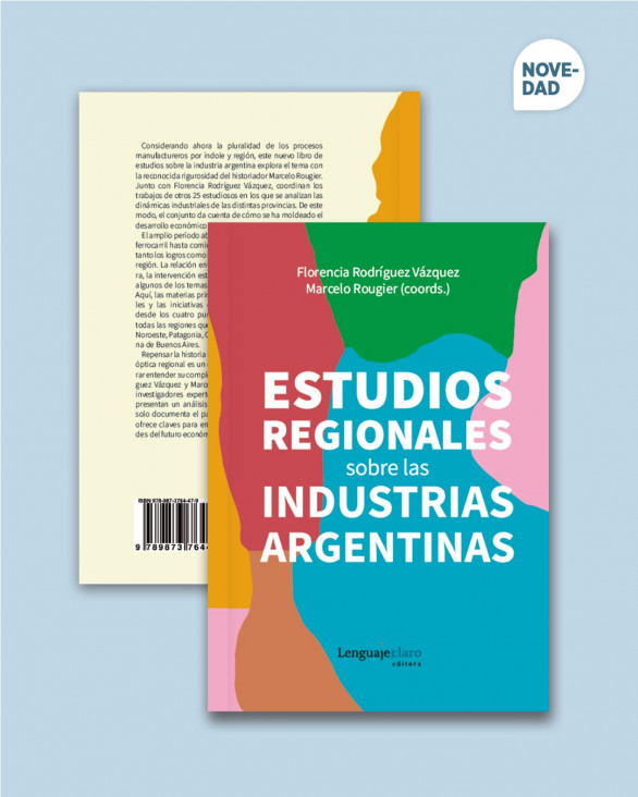 imagen Se publicó el libro Estudios regionales sobre industrias argentinas