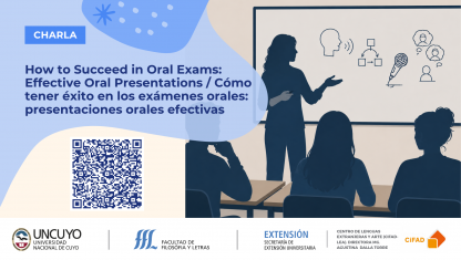 imagen Charla “How to Succeed in Oral Exams: Effective Oral Presentations