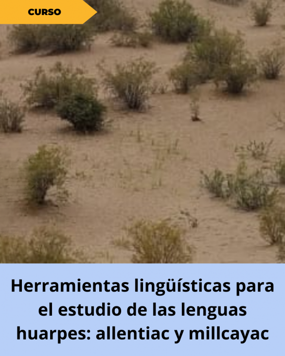 imagen Brindarán herramientas lingüísticas para el estudio de las lenguas huarpes: allentiac y millcayac