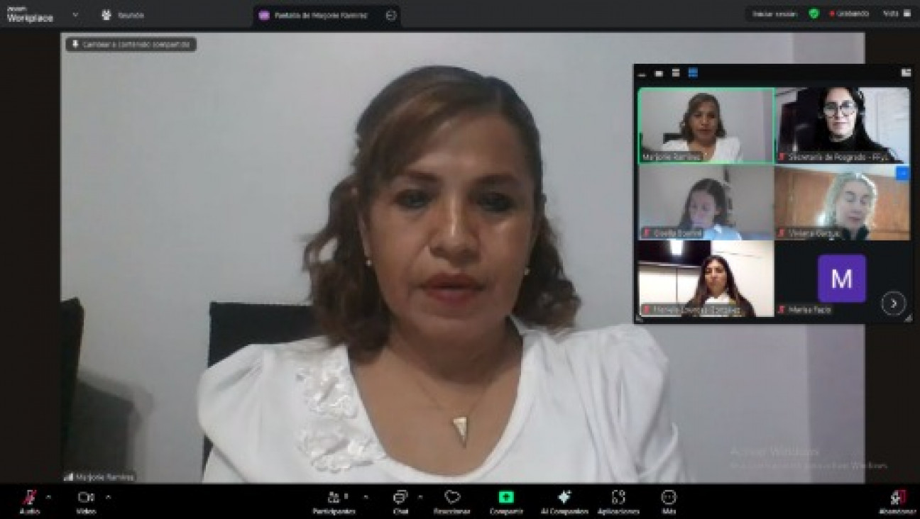 imagen Defensa de tesis de la Lic. Marjorie Jacqueline RAMIREZ RODRIGUEZ 