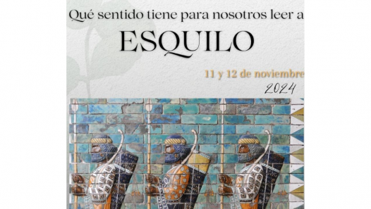 imagen Reflexionarán sobre el pensamiento de Esquilo