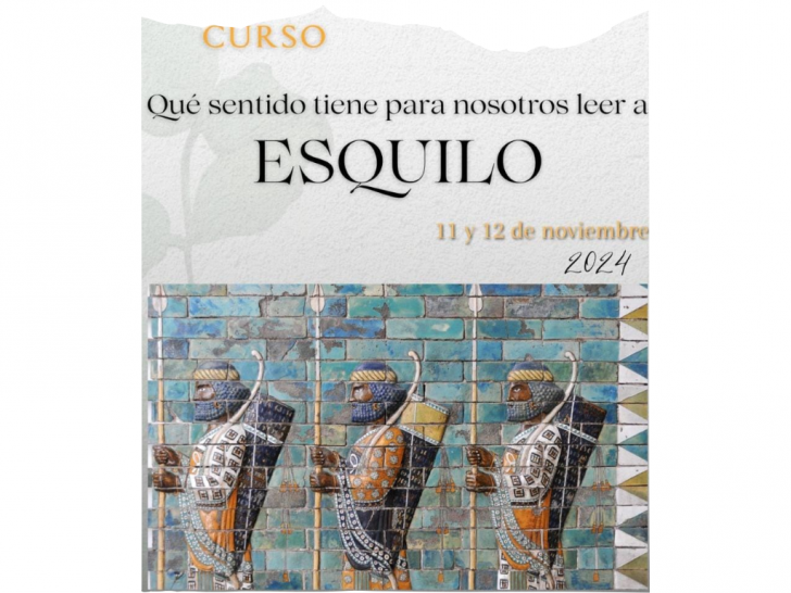 imagen Curso "Qué sentido tiene para nosotros leer a Esquilo"