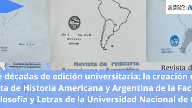 imagen Se realizará un panel para conmemorar los 70 años de la Revista de Historia Americana y Argentina 