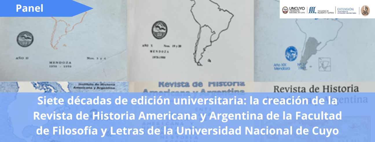 imagen Se realizará un panel para conmemorar los 70 años de la Revista de Historia Americana y Argentina 