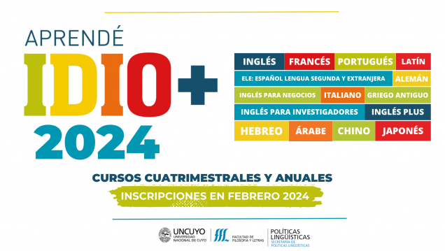 imagen Aprendé idiomas en el 2024: toda la información sobre los cursos anuales y cuatrimestrales