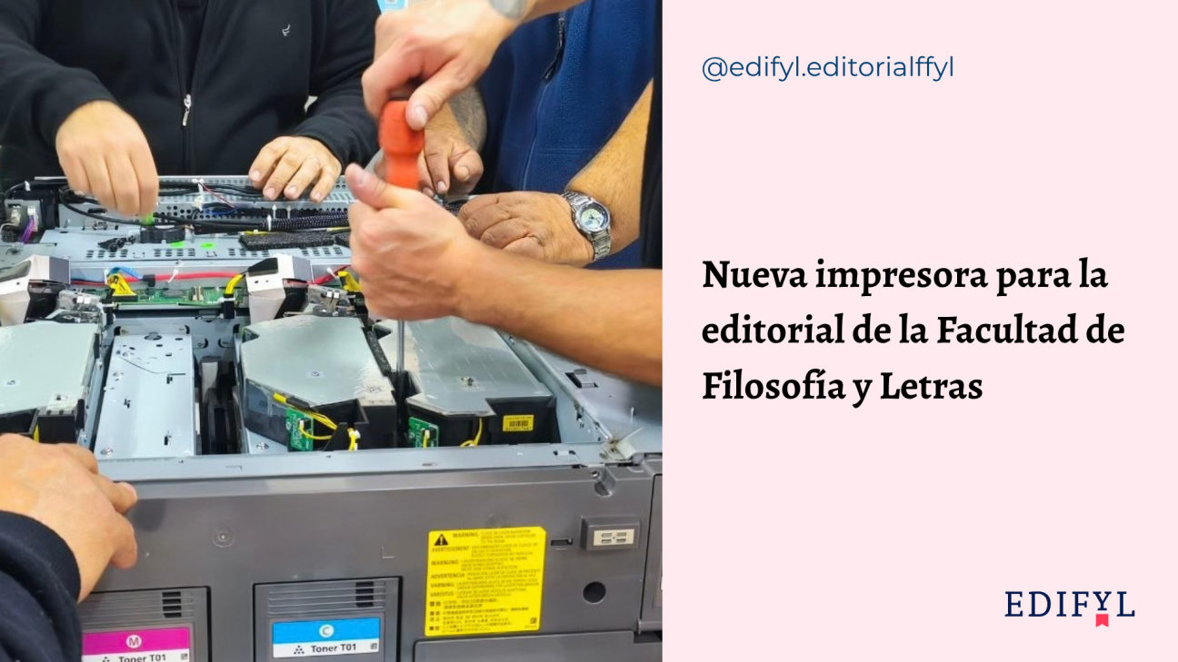 imagen Salto cualitativo para EDIFYL: la editorial incorpora nueva tecnología de impresión