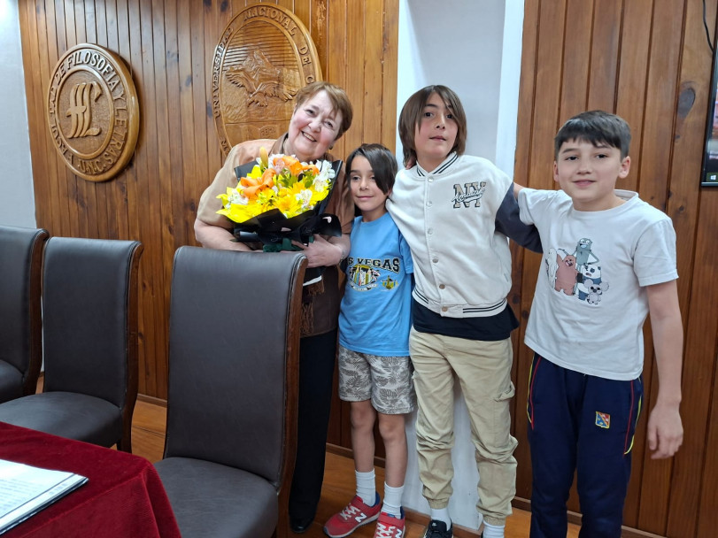 imagen Elbia Difabio es nueva Profesora Emérita de la UNCUYO