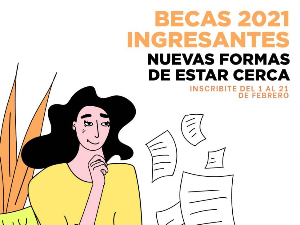 imagen Convocatoria a Becas Ingresantes 2021