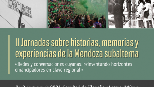 imagen Llegan las Jornadas sobre historias de la Mendoza subalterna