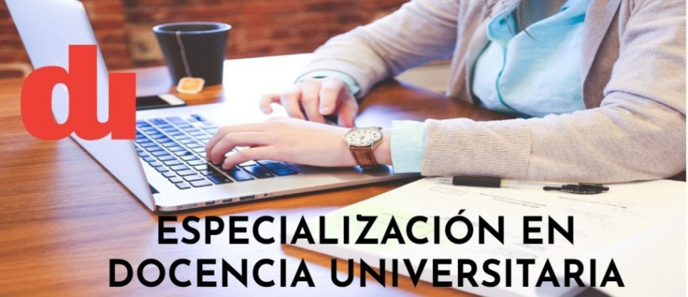 imagen Hasta el 24 de noviembre hay tiempo para inscribirse en la Especialización en Docencia Universitaria