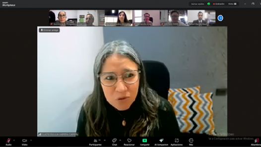 imagen Defensa de tesis de la Lic. Gladys Eulalia CABRERA CABRERA