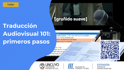 imagen Taller "Traducción Audiovisual 101: primeros pasos"