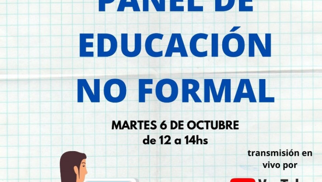 imagen Panel: La educación no formal
