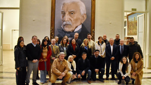 imagen Autoridades de la UNCuyo entregaron un petitorio a legisladores provinciales en defensa del financiamiento universitario
