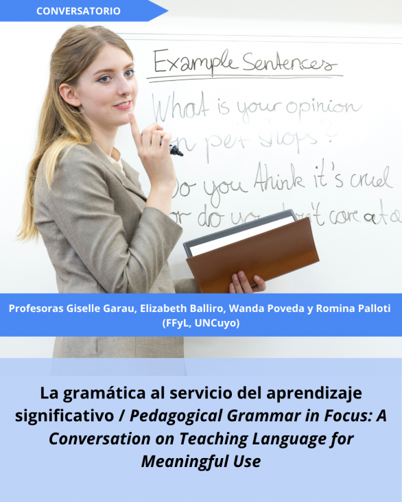 imagen La gramática al servicio del aprendizaje significativo / Pedagogical Grammar in Focus: A Conversation on Teaching Language for Meaningful Use