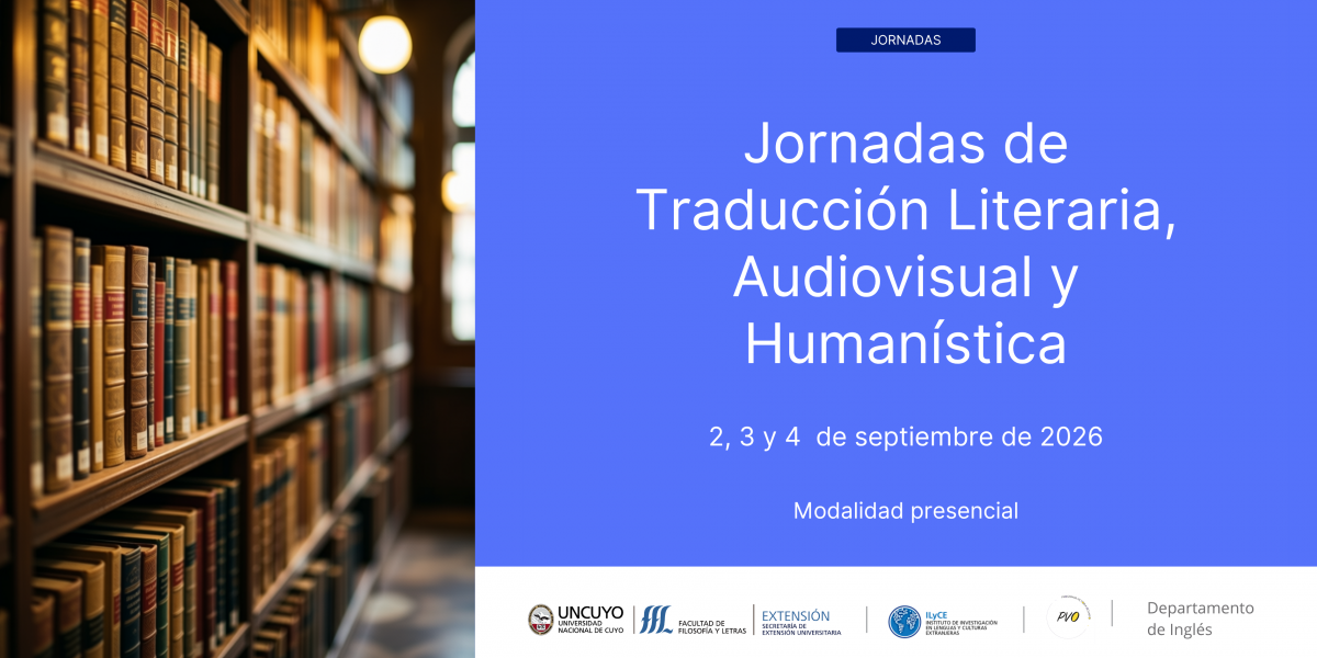 imagen Jornadas de Traducción Literaria, Audiovisual y Humanística 