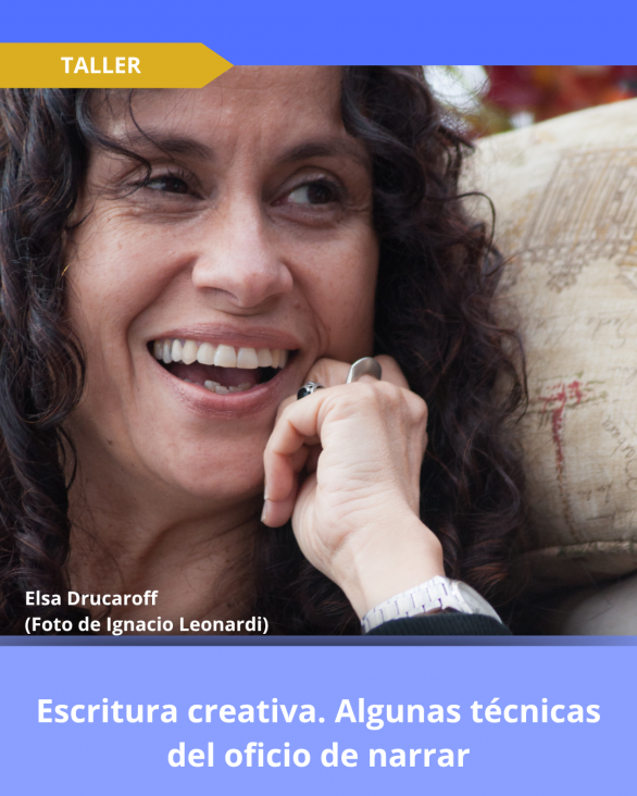 imagen Elsa Drucaroff dictará un taller sobre técnicas narrativas