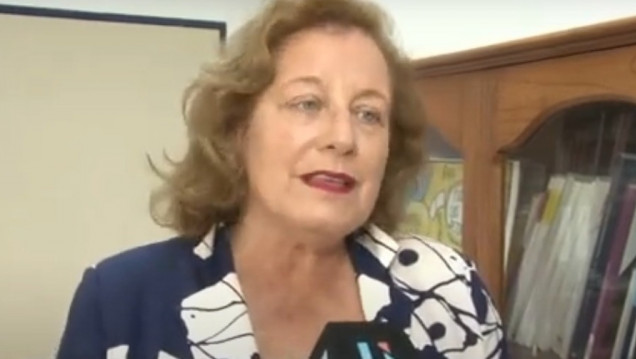 imagen Gladys Lizabe es la presidenta de la Asociación Argentina de Hispanistas