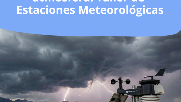 imagen Dictarán un taller sobre estaciones meteorológicas