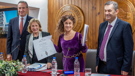 imagen Elsa Ducraroff, nueva Doctora Honoris Causa de la UNCUYO