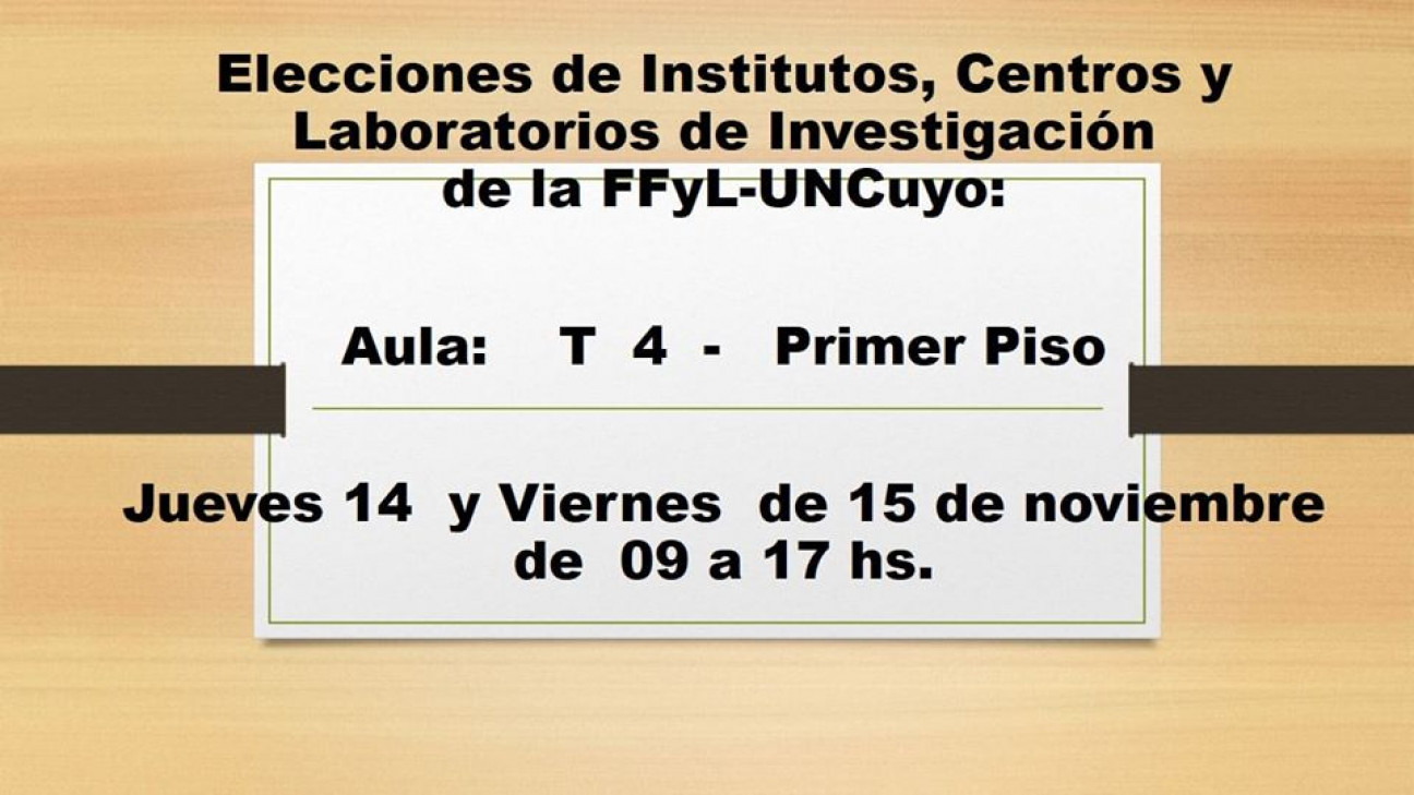 imagen Elecciones de Institutos, Centros y Laboratorios de Investigación