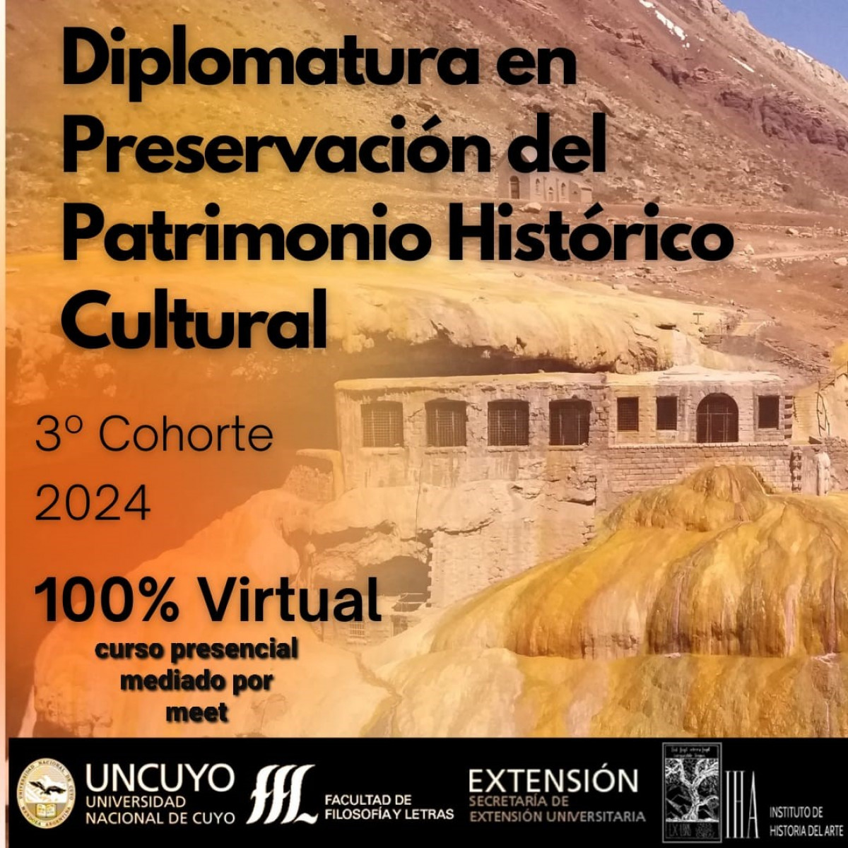 imagen ¡Inscripciones abiertas! Diplomatura en Preservación del Patrimonio Histórico Cultural (3ra. Cohorte)
