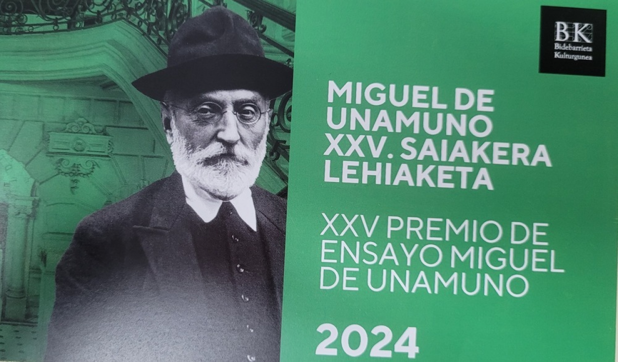 imagen XXV Premio de Ensayo Miguel de Unamuno