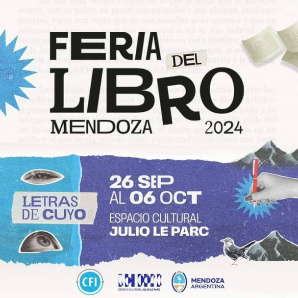 imagen Comenzó la Feria del Libro Edición 2024: "Letras de Cuyo"