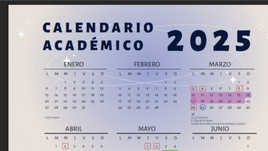 imagen ¡Ya está disponible el Calendario Académico 2025! 