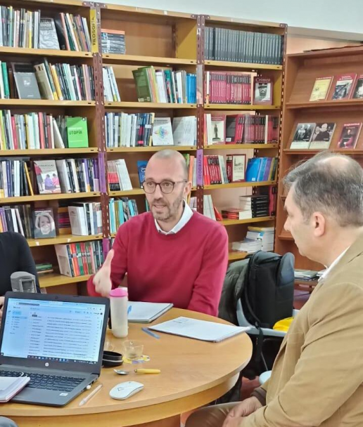 imagen Acciones culturales entre la Facultad de Filosofía y Letras y la Biblioteca Pública General San Martín