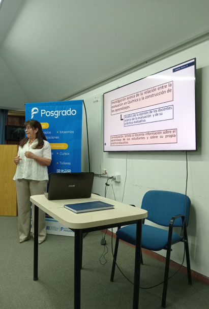 imagen Defensa de tesis de la Prof. Laura Mariela MORALES