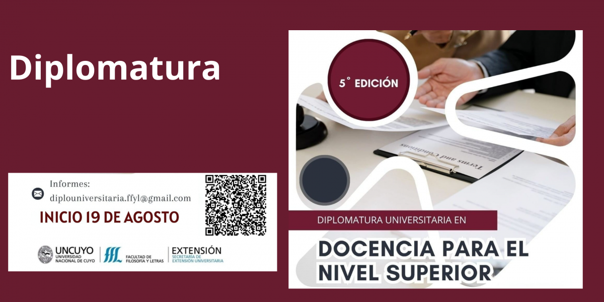 imagen Diplomatura Universitaria en Docencia para el Nivel Superior  (5ta. Cohorte)