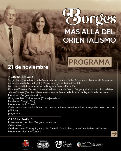 imagen Borges, libro con textos inéditos sobre los místicos del Islam