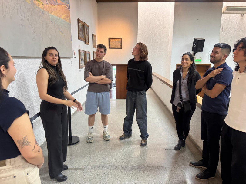 imagen Mediación lingüístico-cultural en acción: estudiantes de la Tecnicatura en Francés realizaron una práctica profesional en la Pinacoteca Sanmartiniana