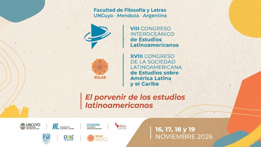 imagen Cuarta circular del VIII Congreso Interoceánico de Estudios Latinoamericanos y el XVII Congreso de SOLAR