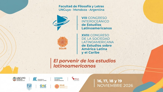 imagen Cuarta circular del VIII Congreso Interoceánico de Estudios Latinoamericanos y el XVII Congreso de SOLAR