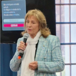 imagen Contadora Esther Sánchez, Rectora de la Universidad Nacional de Cuyo