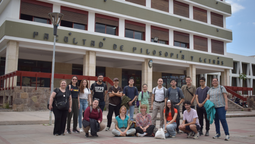 imagen FFyL en territorio: Estudiantes de intercambio realizaron una actividad intercultural en una escuela secundaria de Lavalle