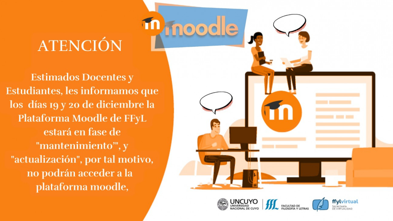 imagen ¡Atención! Moodle será actualizada