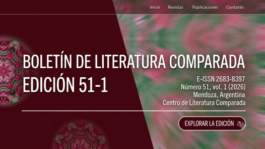 imagen Salió un nuevo número del Boletín de Literatura Comparada