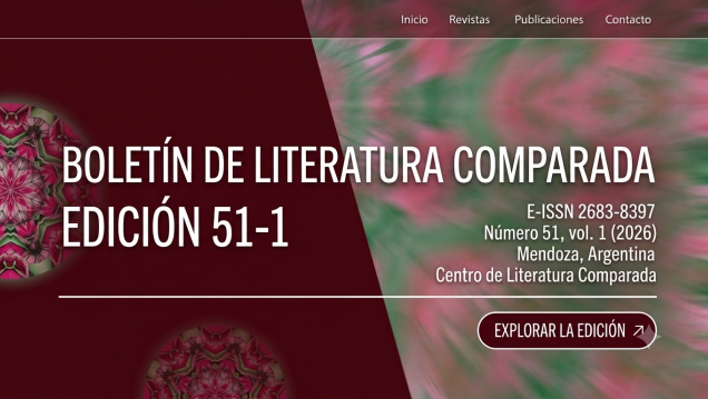 imagen Salió un nuevo número del Boletín de Literatura Comparada