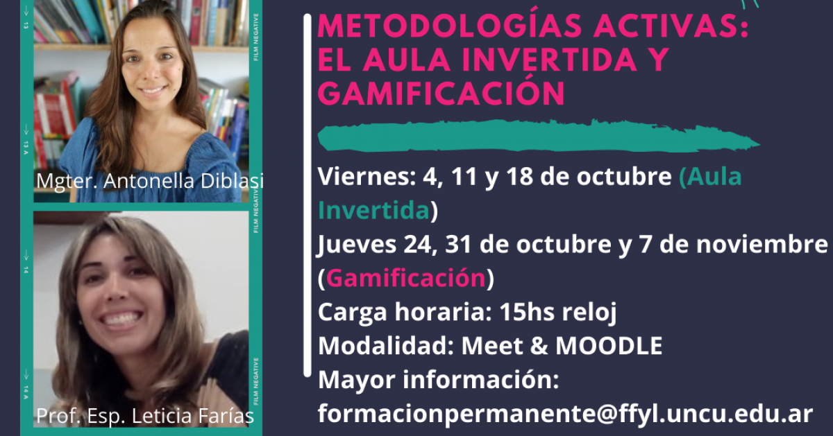 imagen Taller: "Metodologías Activas: El Aula Invertida y Gamificación"