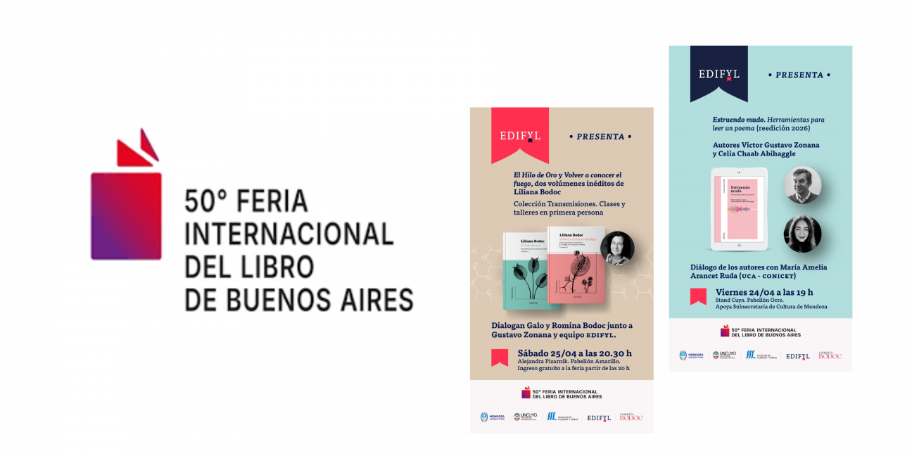 imagen Gran presencia de la editorial de la FFyL en la 50 Feria Internacional del Libro de Buenos Aires