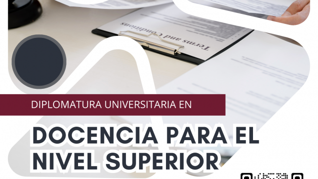 imagen Comienza la Diplomatura Universitaria en Docencia para el Nivel Superior (5ta. Cohorte)