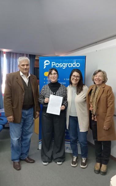 imagen Defensa de tesis de la Lic. Mariela Alejandra CALDERÓN